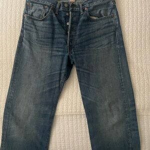 RRL Hillsview Straight Fit Selvedge Jeans